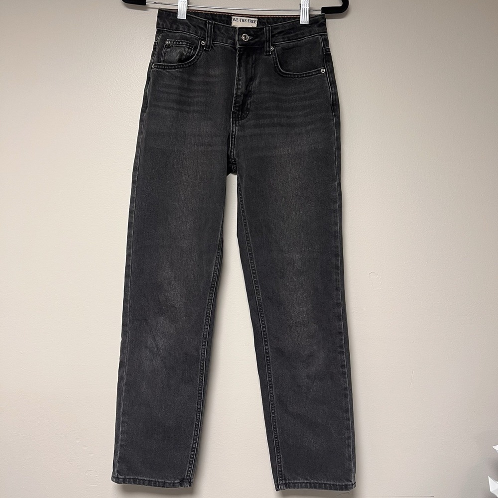 We The Free Women's Black Mom Style Jeans Size‎ 25